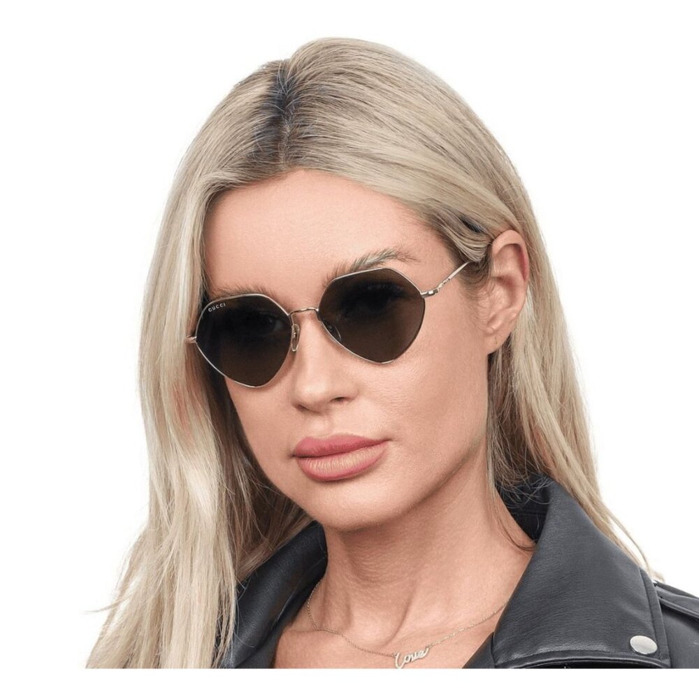 NEW GUCCI SUNGLASSES GOLG WOMEN EYEWEAR GUCCI GG1182S 001